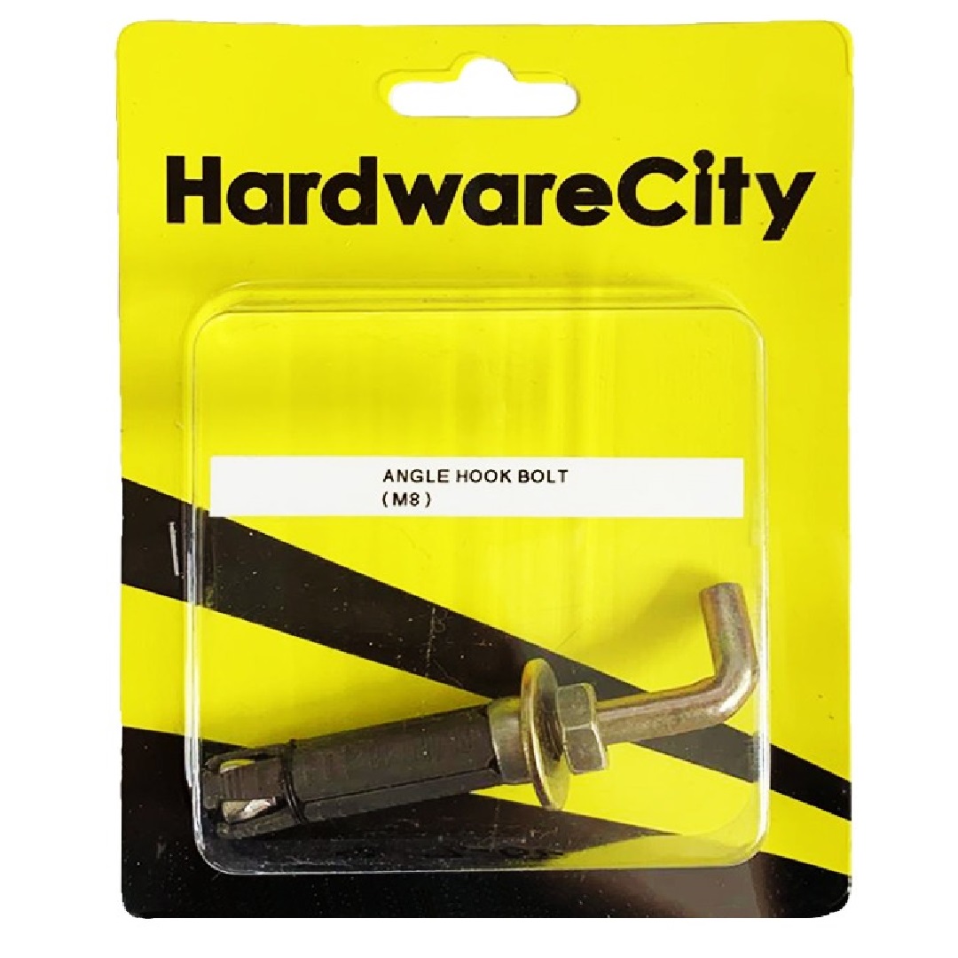 HardwareCity M8 Angle Hook Expansion Bolt